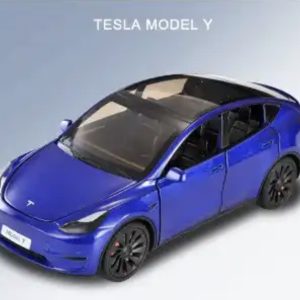 Tesla Model Y 1:24 Mavi