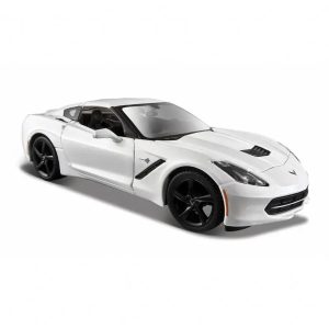 Corvette C7 1:24 Maket Metal Araba Beyaz Birebir