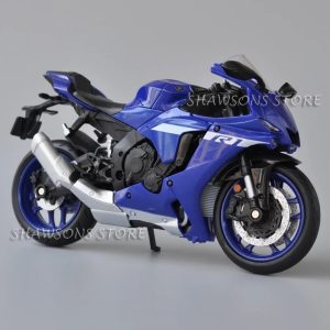 YAMAHA YZF R1 1:12 MODEL MAKET MOTOR MAVİ