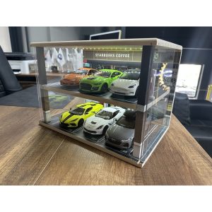 Diorama 2 Katlı 1:24 Otopark Led Isıklı (ARACLAR DAHİL DEGİLDİR)