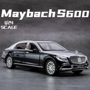 MERCEDES MAYBACH S600 1:24 MODEL MAKET ARABA SİYAH