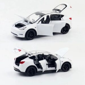 TESLA MODEL Y 1:32 MODEL MAKET ARABA BEYAZ